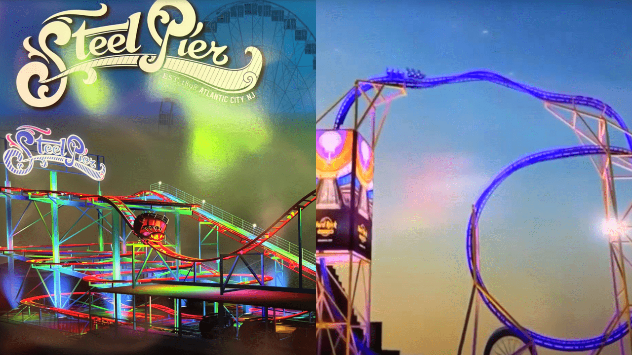 Atlantic City's Steel Pier To Get Two New Coasters