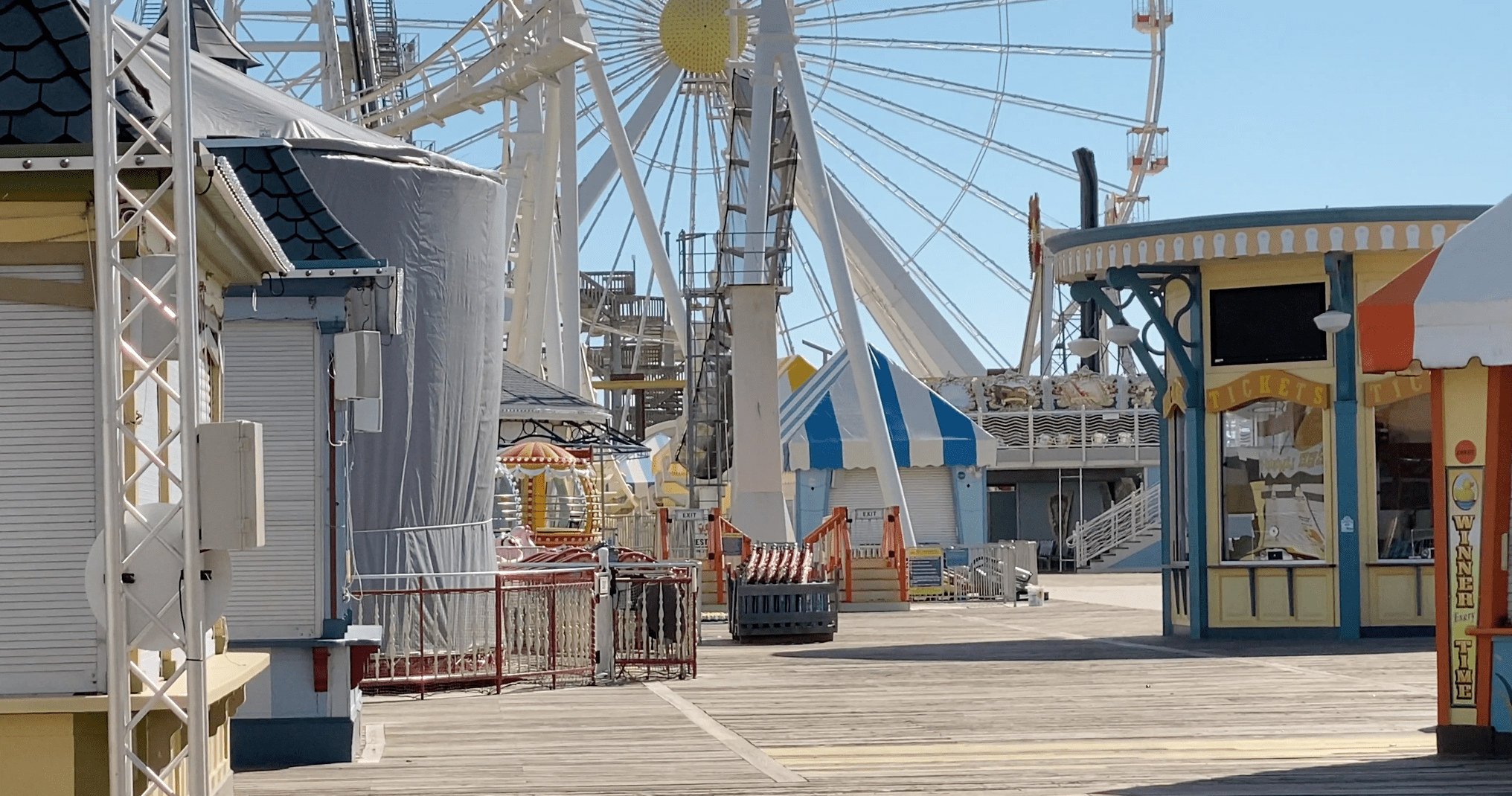 A Closed Mariner's Pier 2022 - Drone Tour