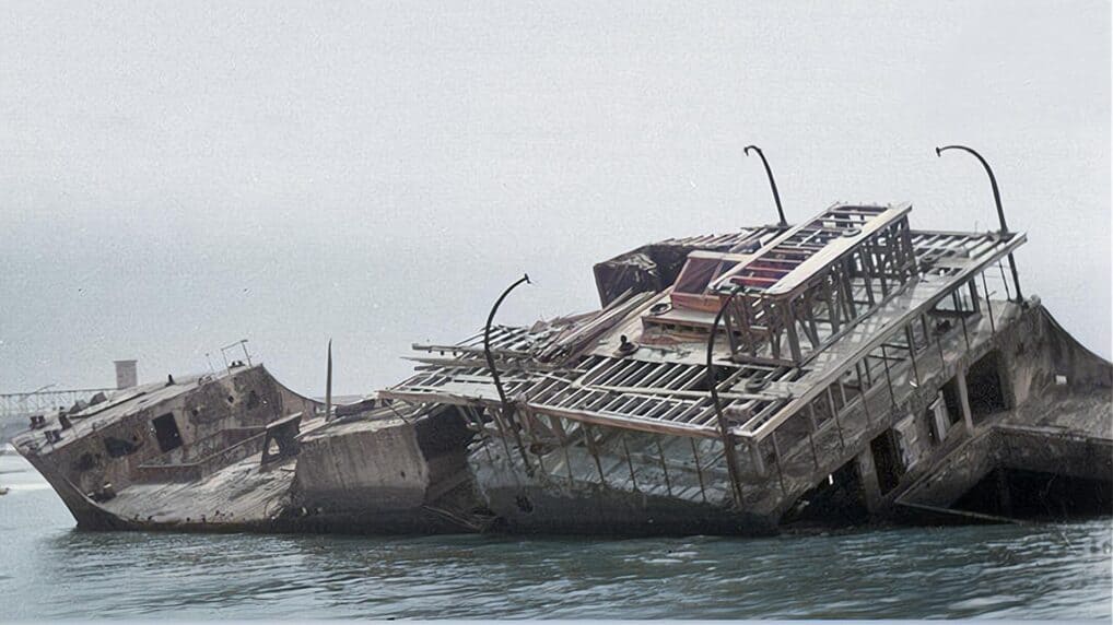 The Death of New Jersey's Concrete Ship Wildwood Video Archive