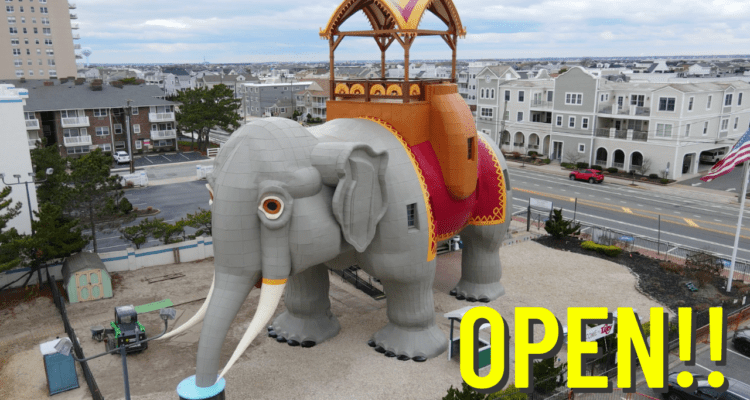 Lucy the Elephant Is Finally Open!