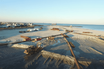 Avalon and Stone Harbor Beach Replenishment Underway