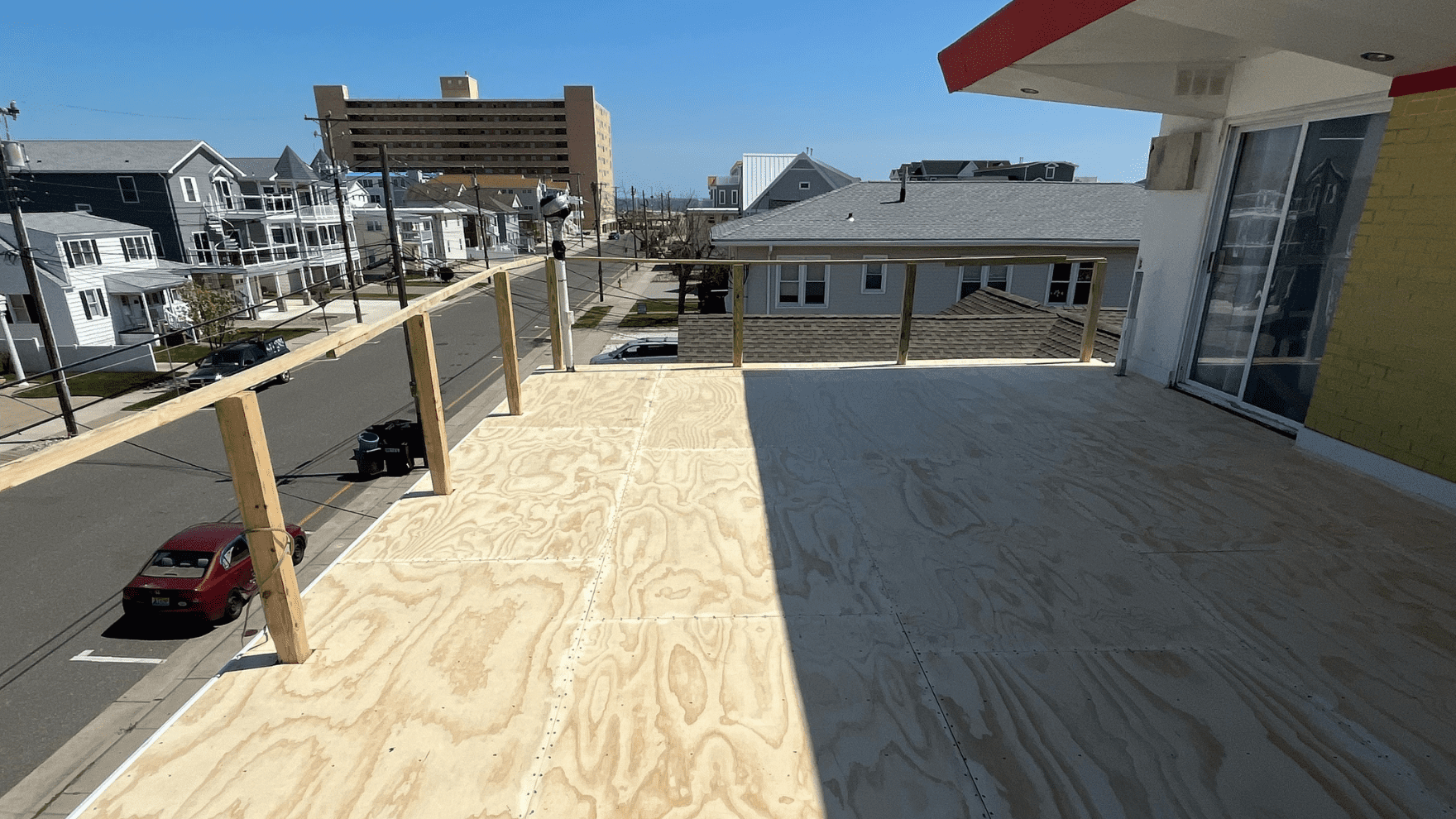 The Tramcar Motel Coming to North Wildwood deck