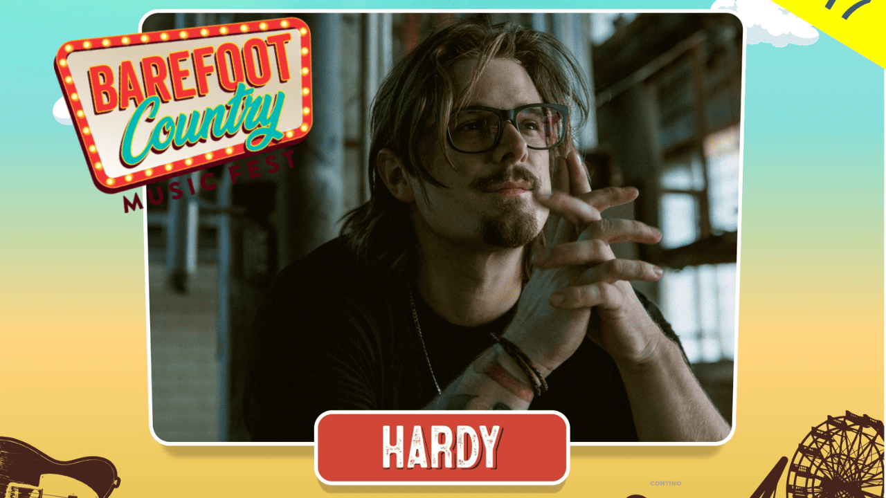 HARDY Joins Barefoot Country Music Fest Lineup