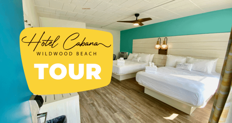 Touring the NEW Hotel Cabana Wildwood