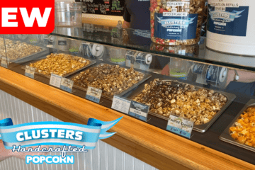 Trying NEW Chocolate Flavors At Clusters Handcrafted Popcorn