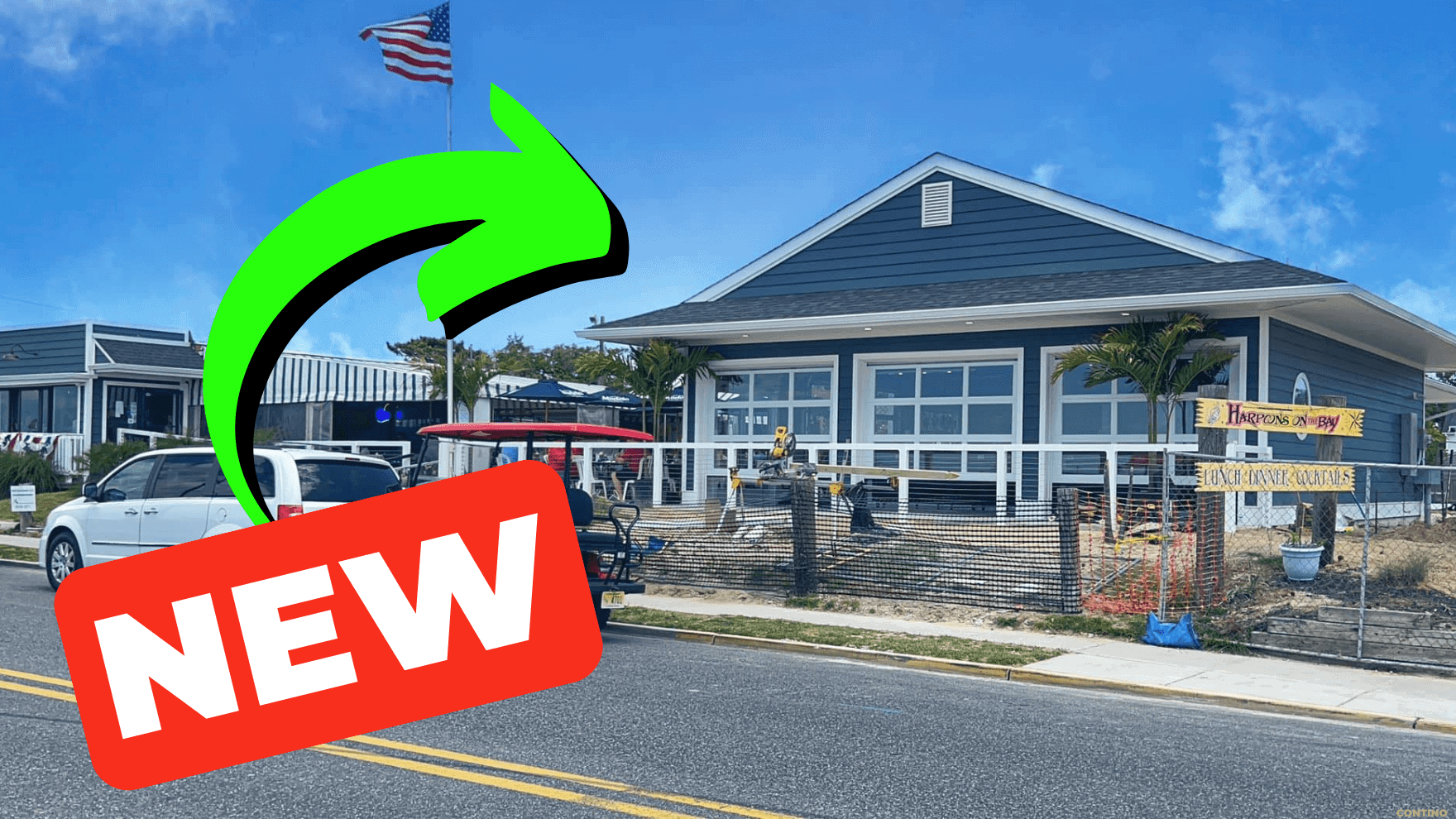 Harpoons on the Bay Adds NEW Bar!