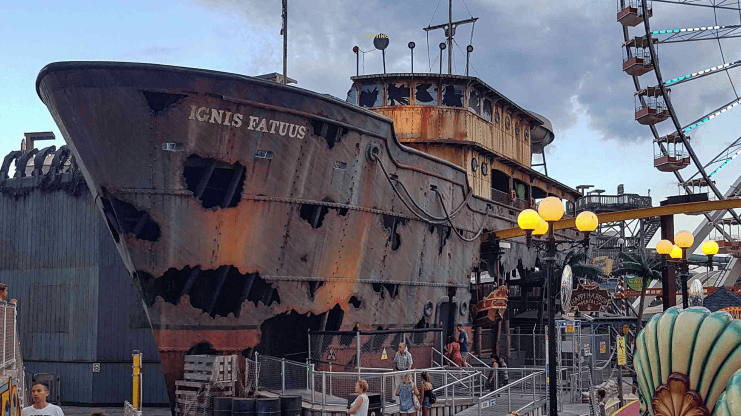 Morey's Ghost Ship to Reopen! Wildwood Video Archive