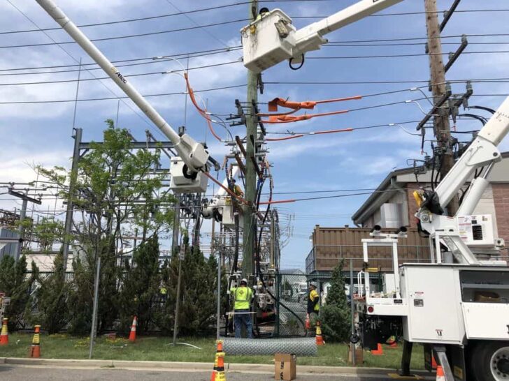 Power Outage in the Wildwoods Estimated Times of Restoration