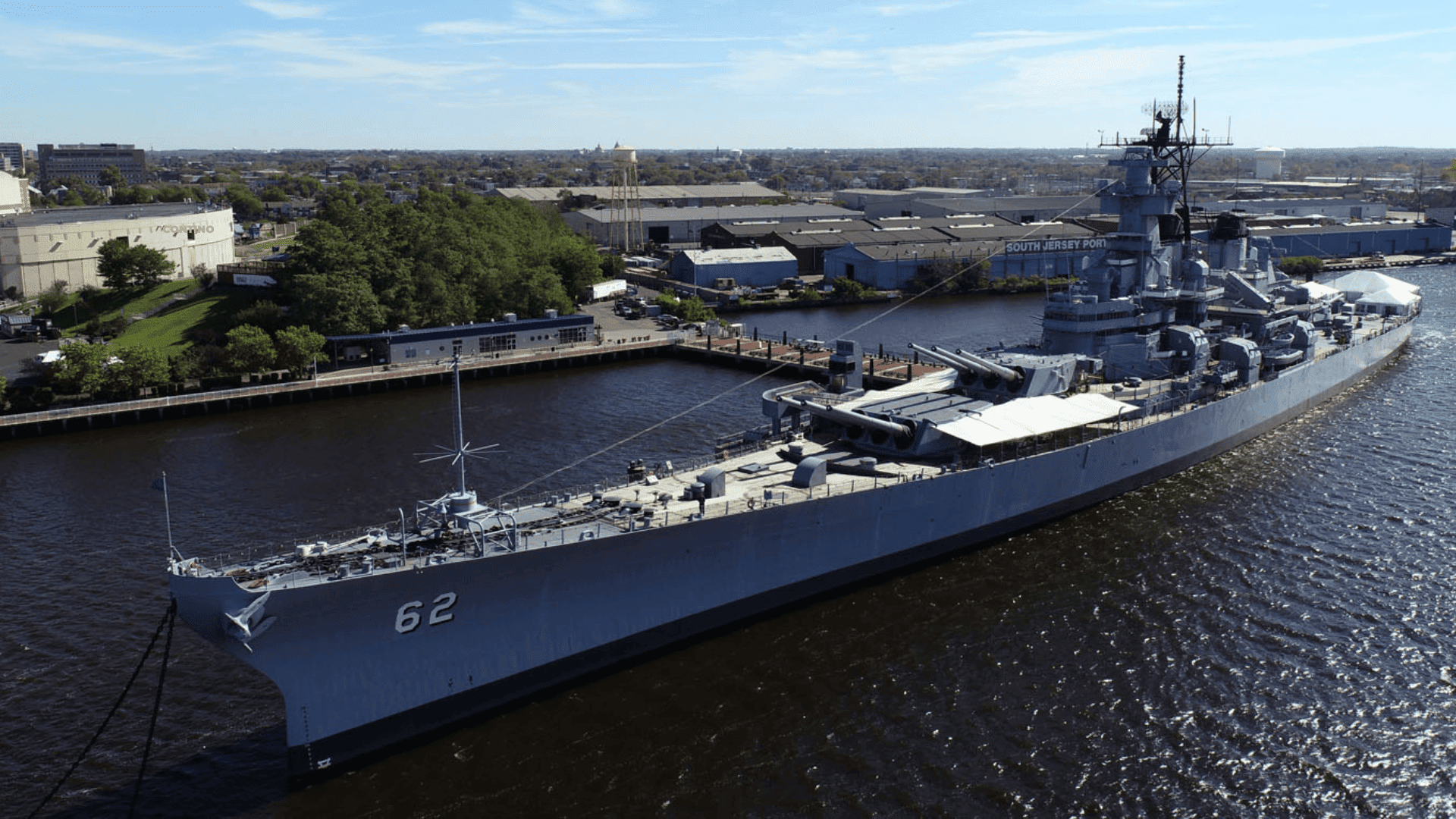 Battleship New Jersey to Undergo $5 Million Dry Docking for Restoration