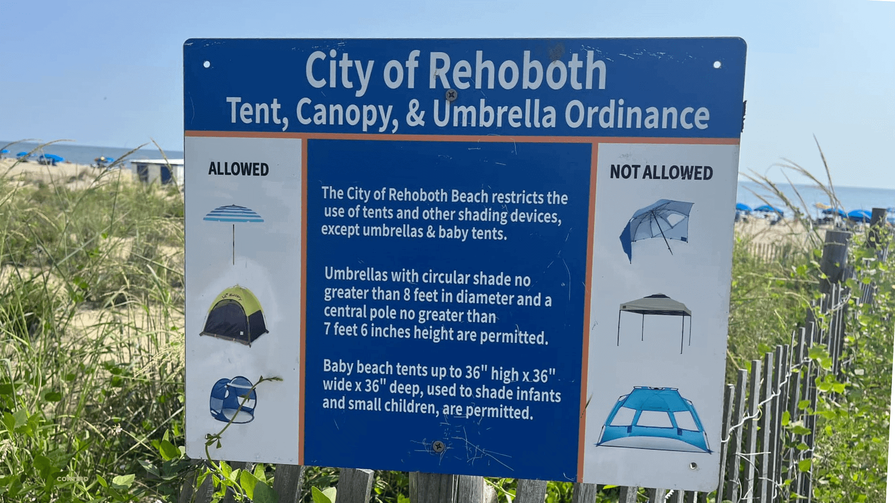 Could Tents Be Banned on the Beach?