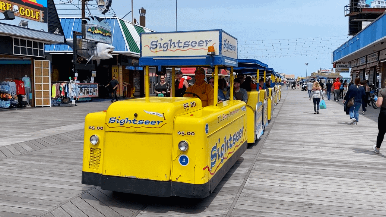 Wildwood Boardwalk Tram Car 2023 End Dates