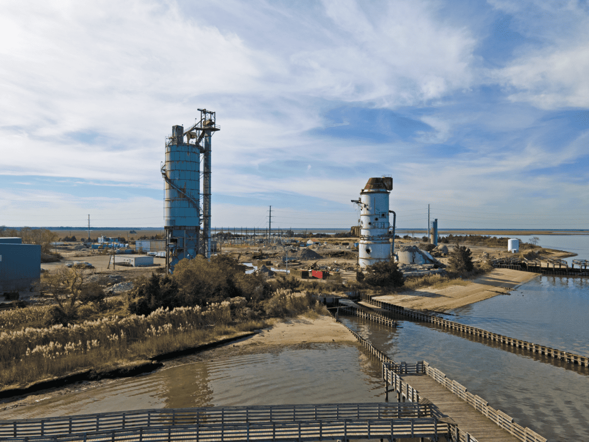 Beesleys Point Implosion Aftermath Drone Wildwood Video Archive