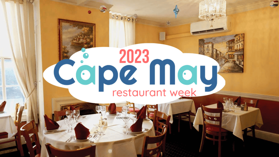 Cape may restaurant week 2023 details wildwood video archive