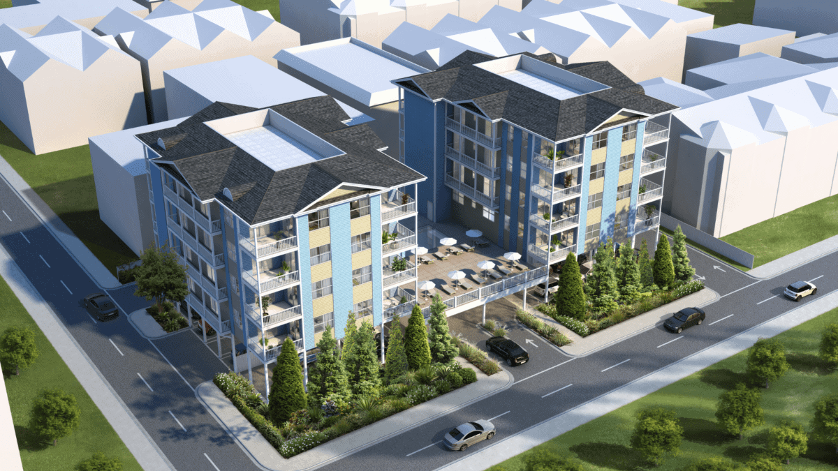 Wildwood Parking Lot To SouthView Condominiums Wildwood Video