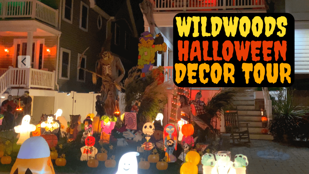 Wildwoods Halloween Decor Tour 2023 Wildwood Video Archive