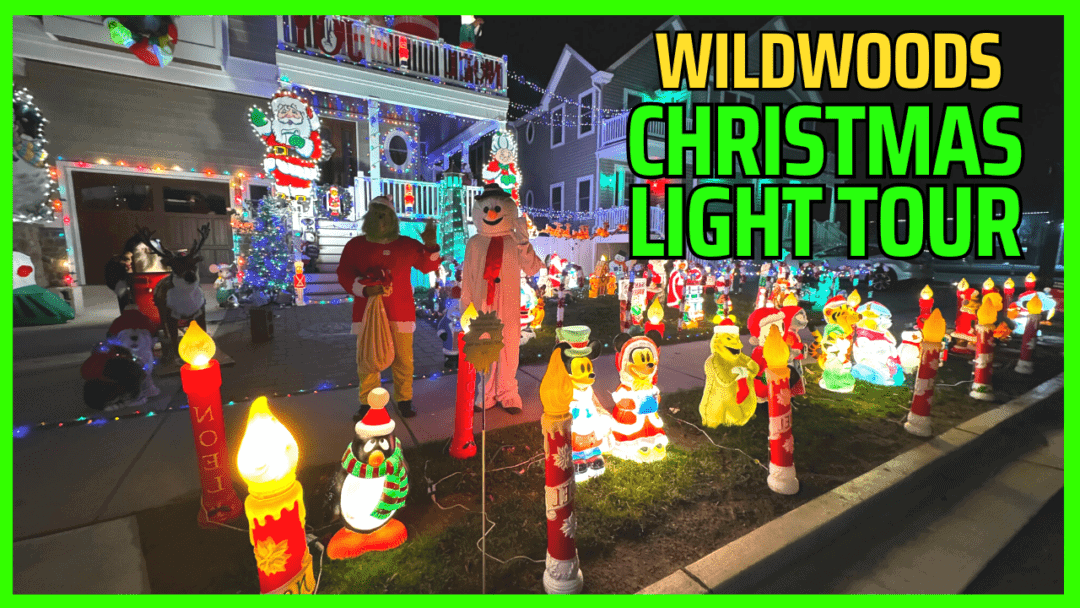 Wildwoods Christmas Light Video Tour 2023 Wildwood Video Archive