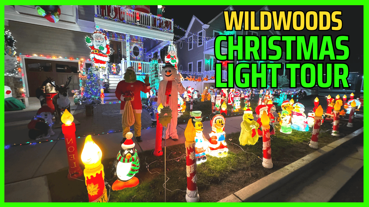 Wildwoods Christmas Light Video Tour 2023