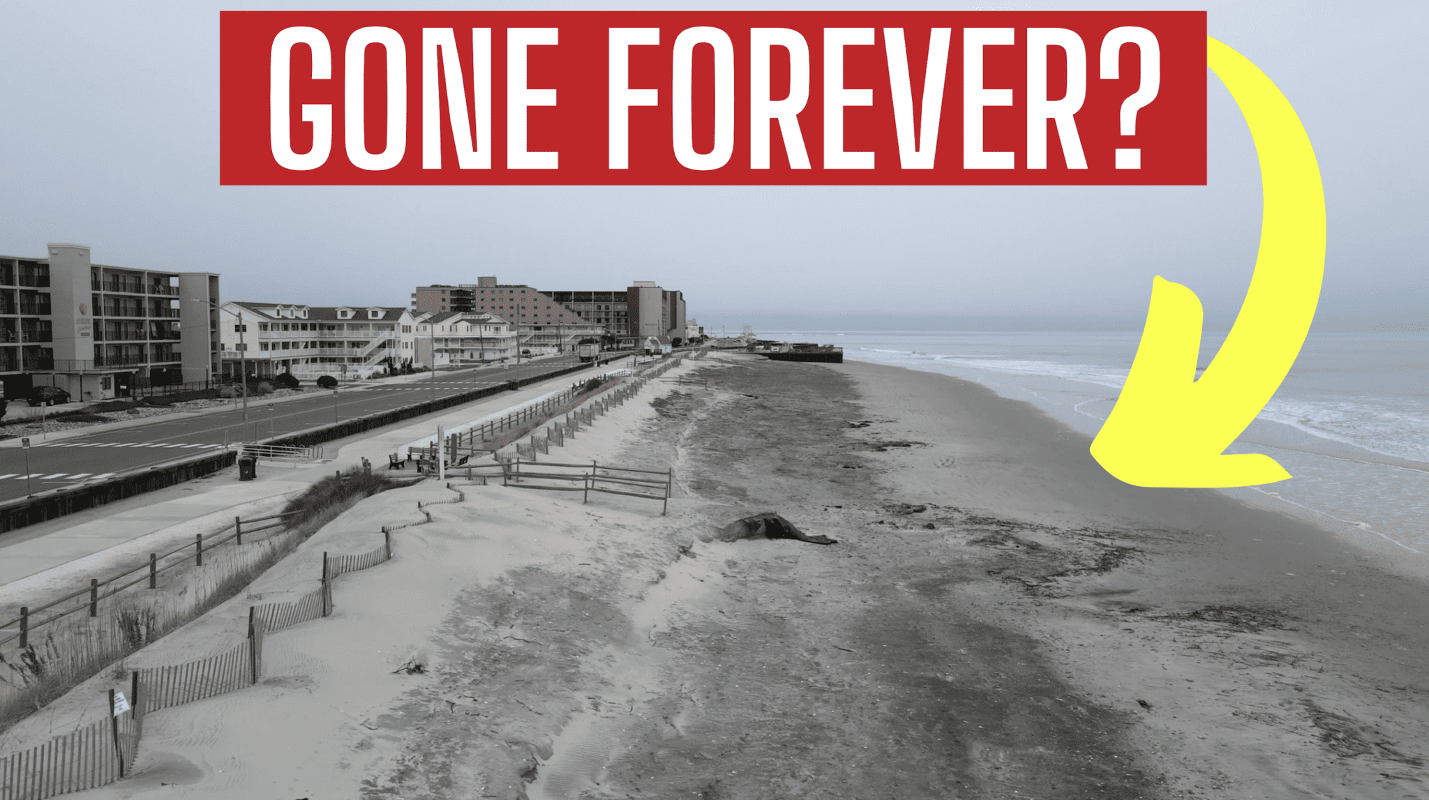 Are North Wildwood's Beaches Gone Forever? Wildwood Video Archive