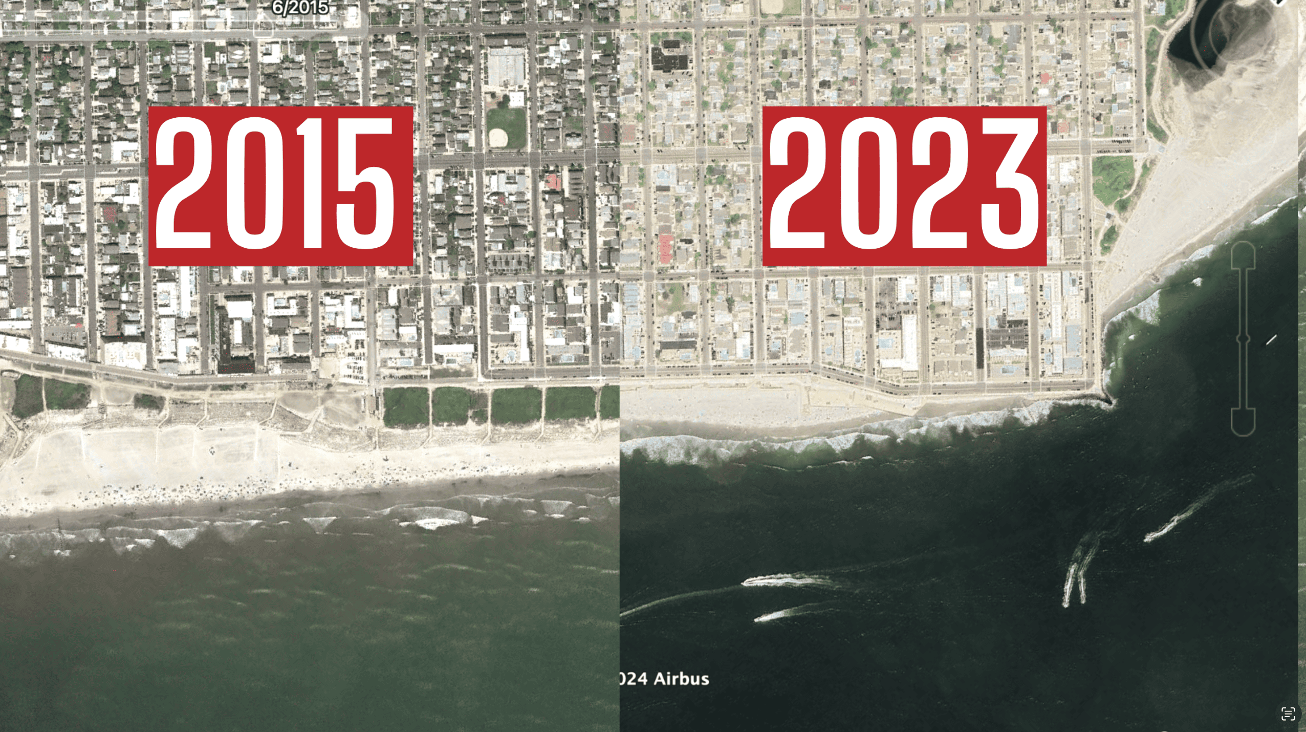 North Wildwood Beaches 2015 to 2023