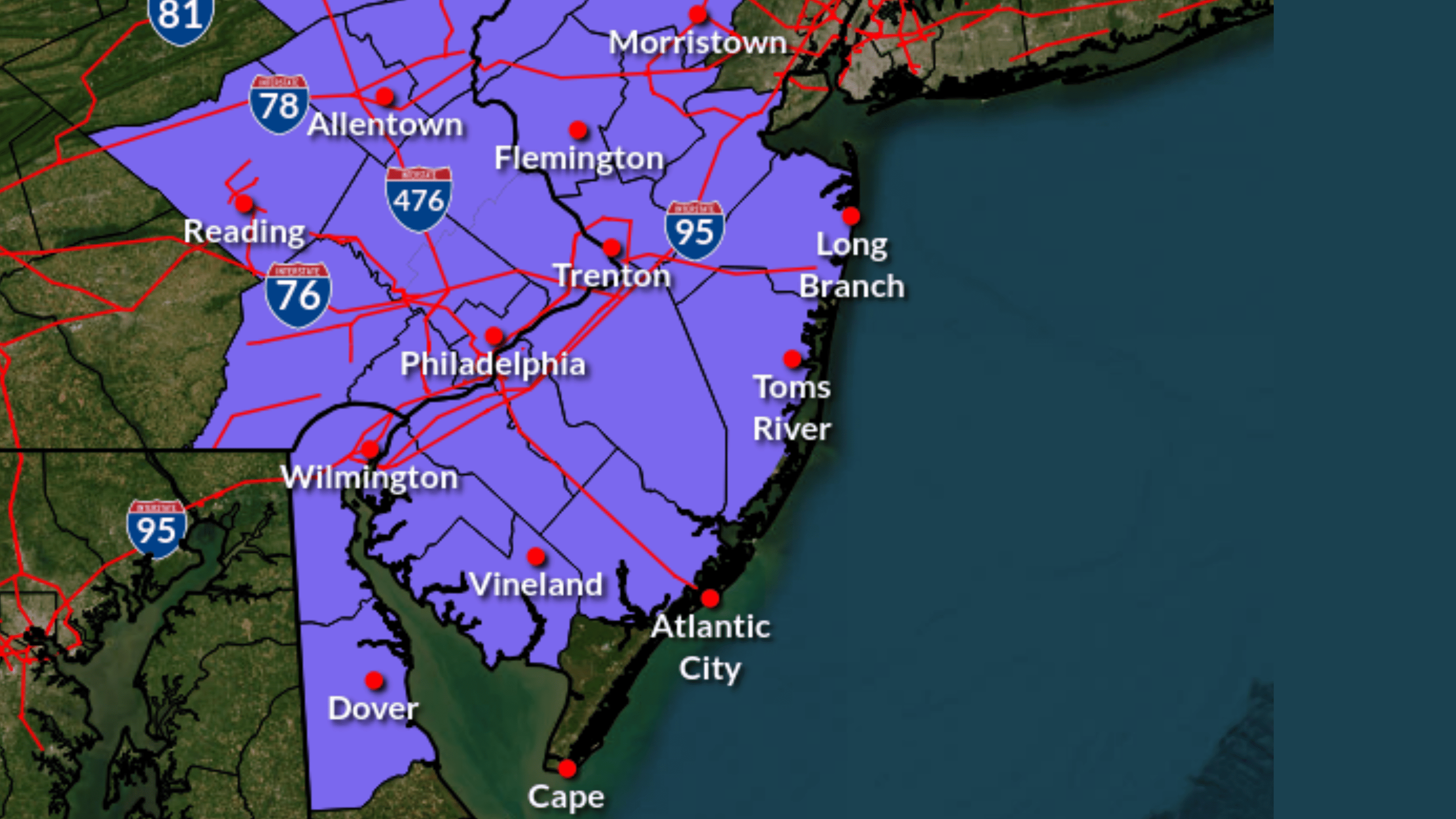 Snow Advisory For Most of New Jersey - Jan 19th 2024