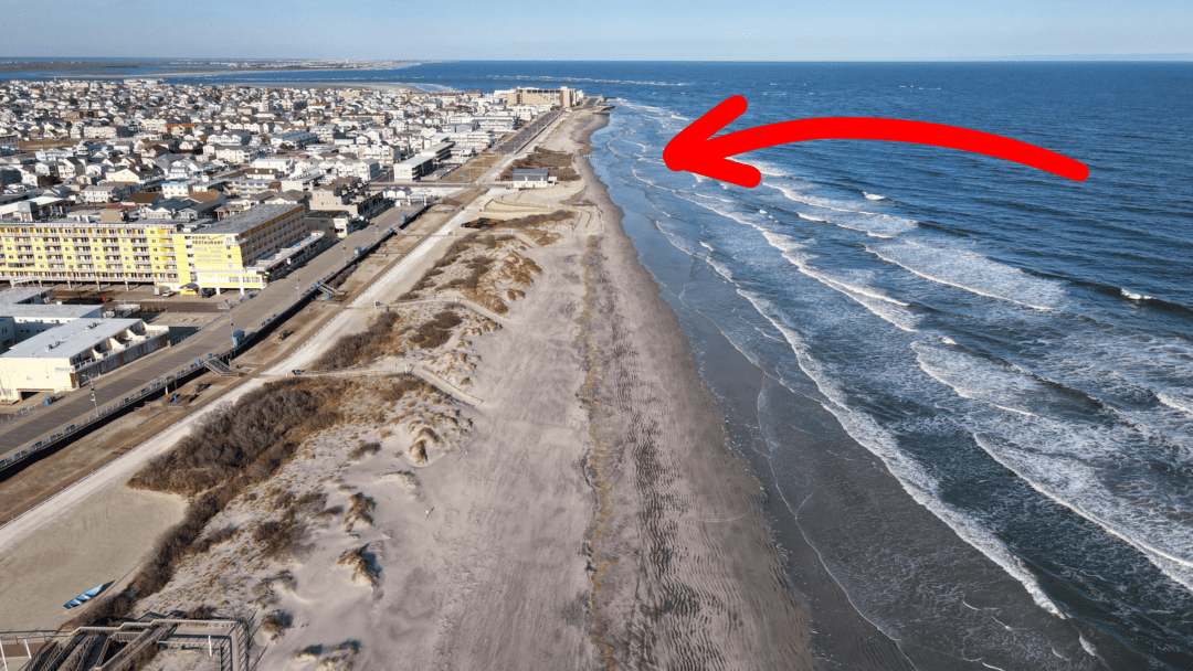 What's Left of North Wildwood's Beaches 2024 Wildwood Video Archive