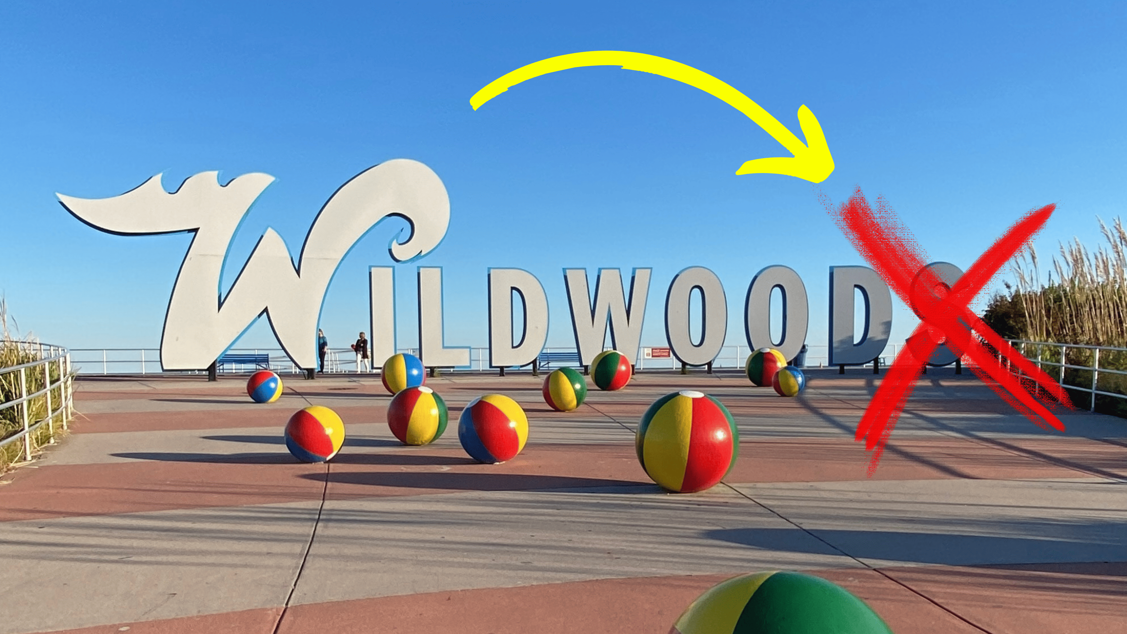 Famous Wildwoods Sign To Drop “S” Letter