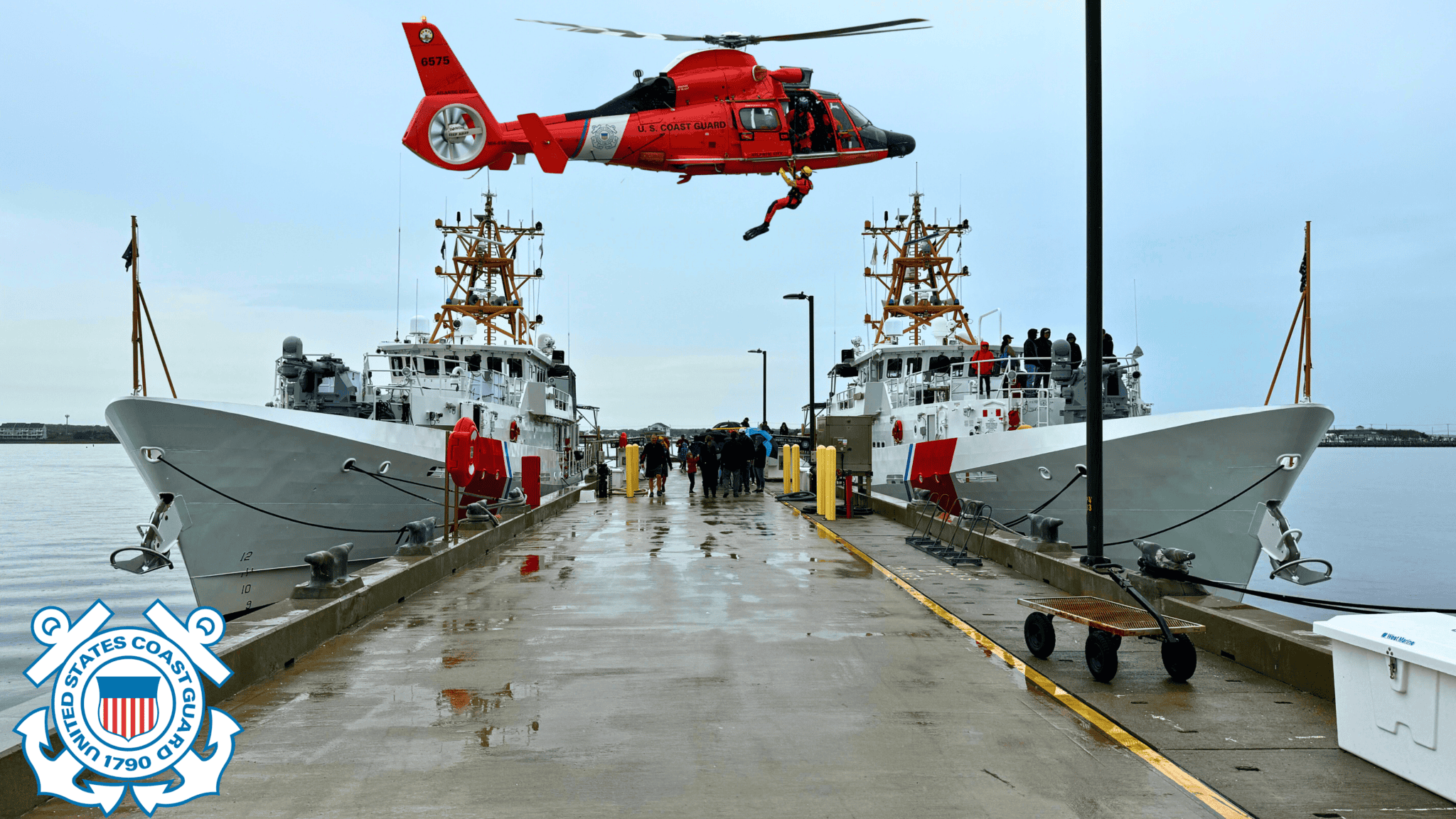 Cape May Coast Guard Base Tour 2024 Wildwood Video Archive