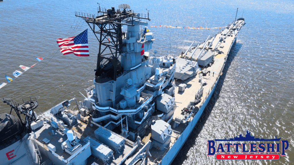 Ride Aboard the Battleship New Jersey Back to Port! - Wildwood Video ...