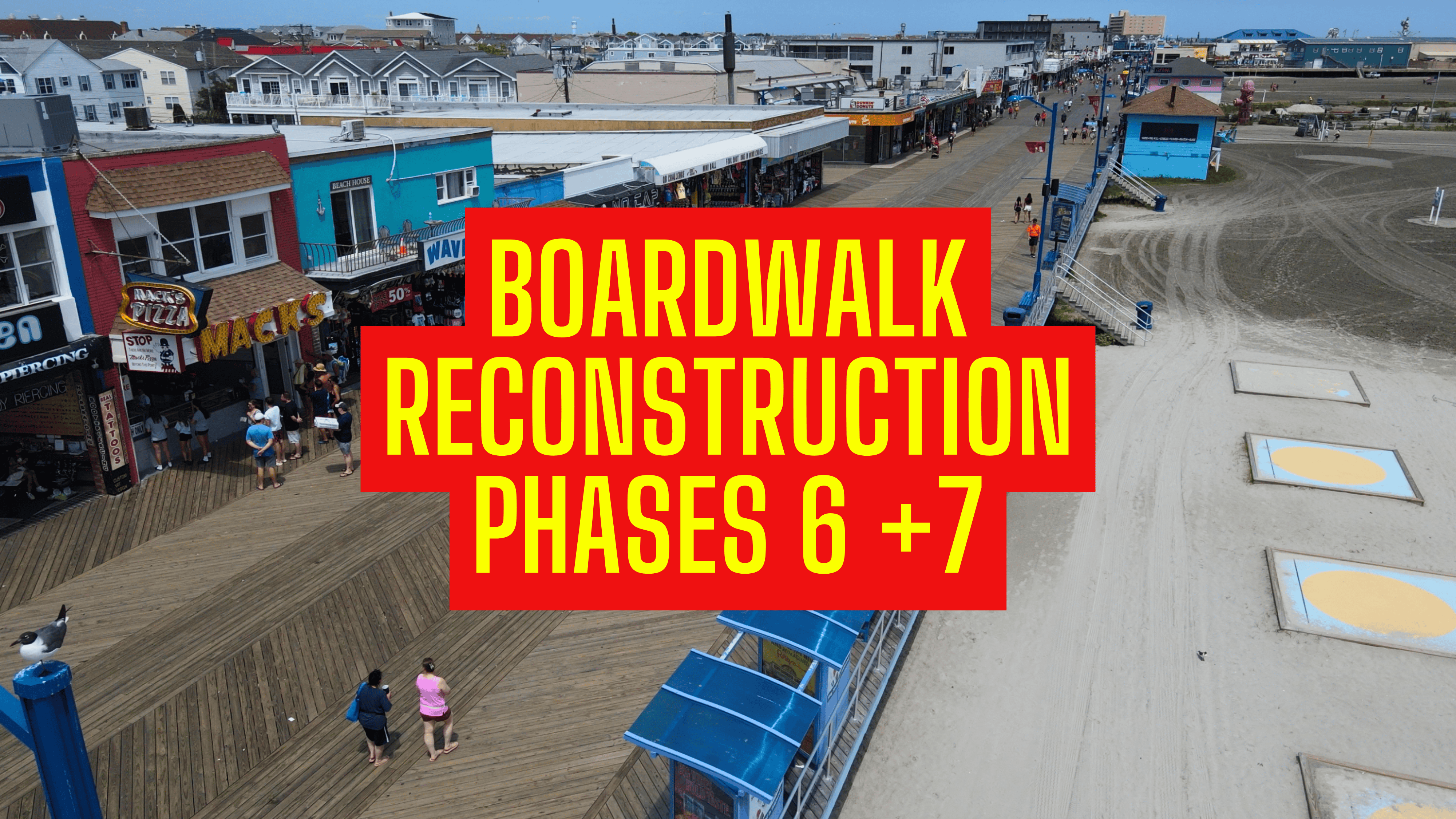 Wildwood Boardwalk Reconstruction Project Phases 6 & 7 Announced