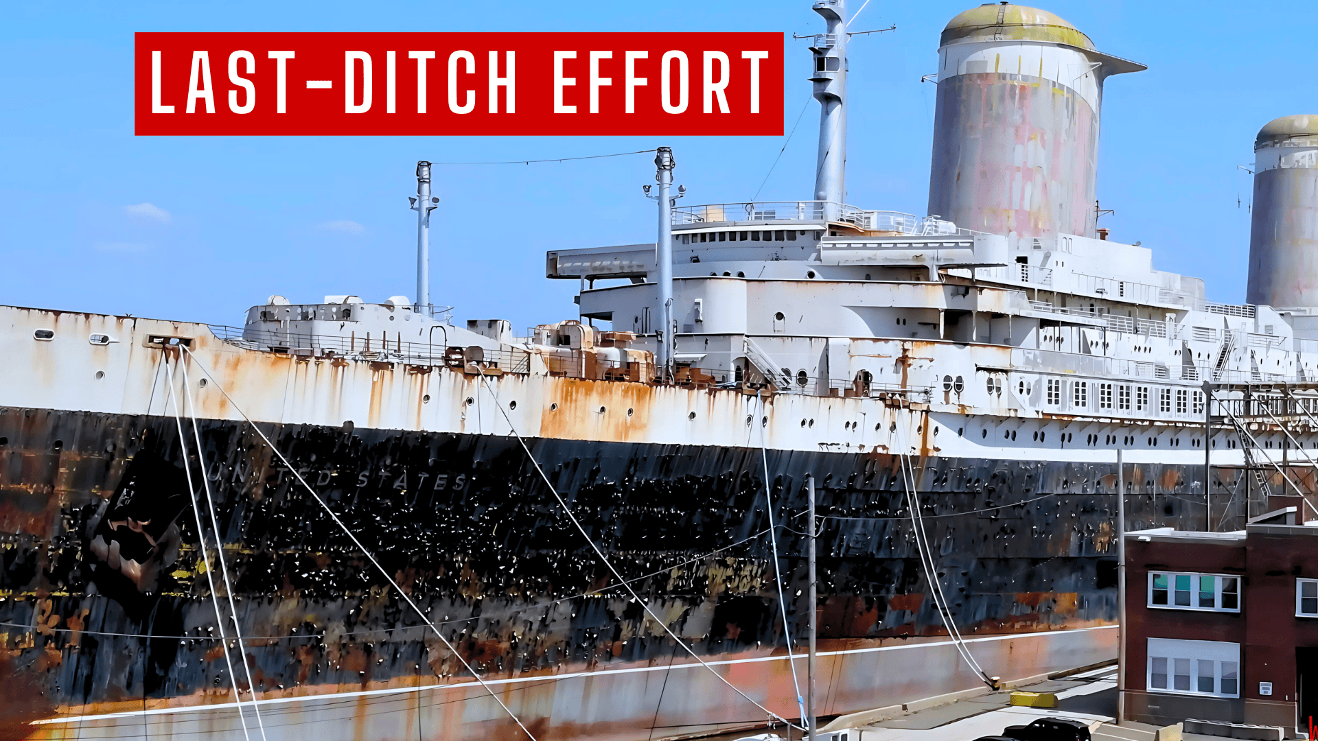 Brooklyn Developer Makes Last-Ditch Effort to Save SS United States