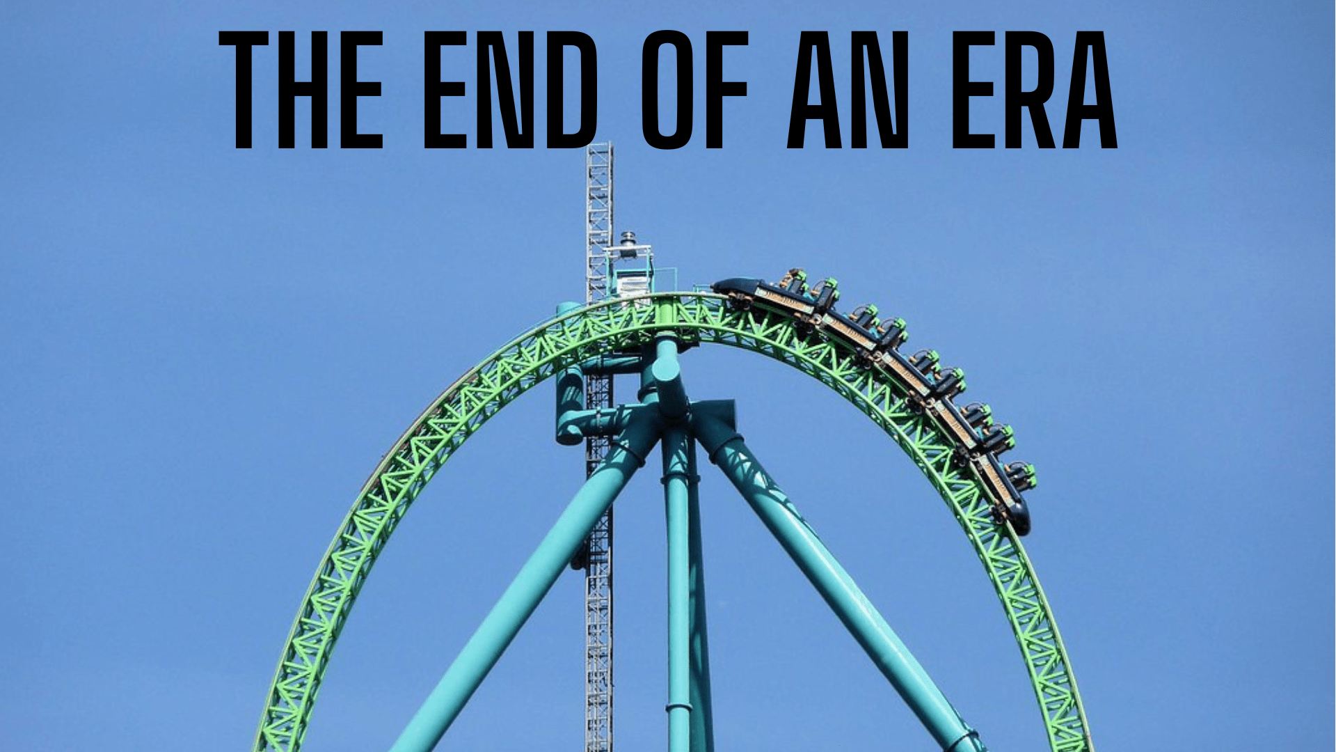 The End of Kingda Ka at Six Flags Great Adventure