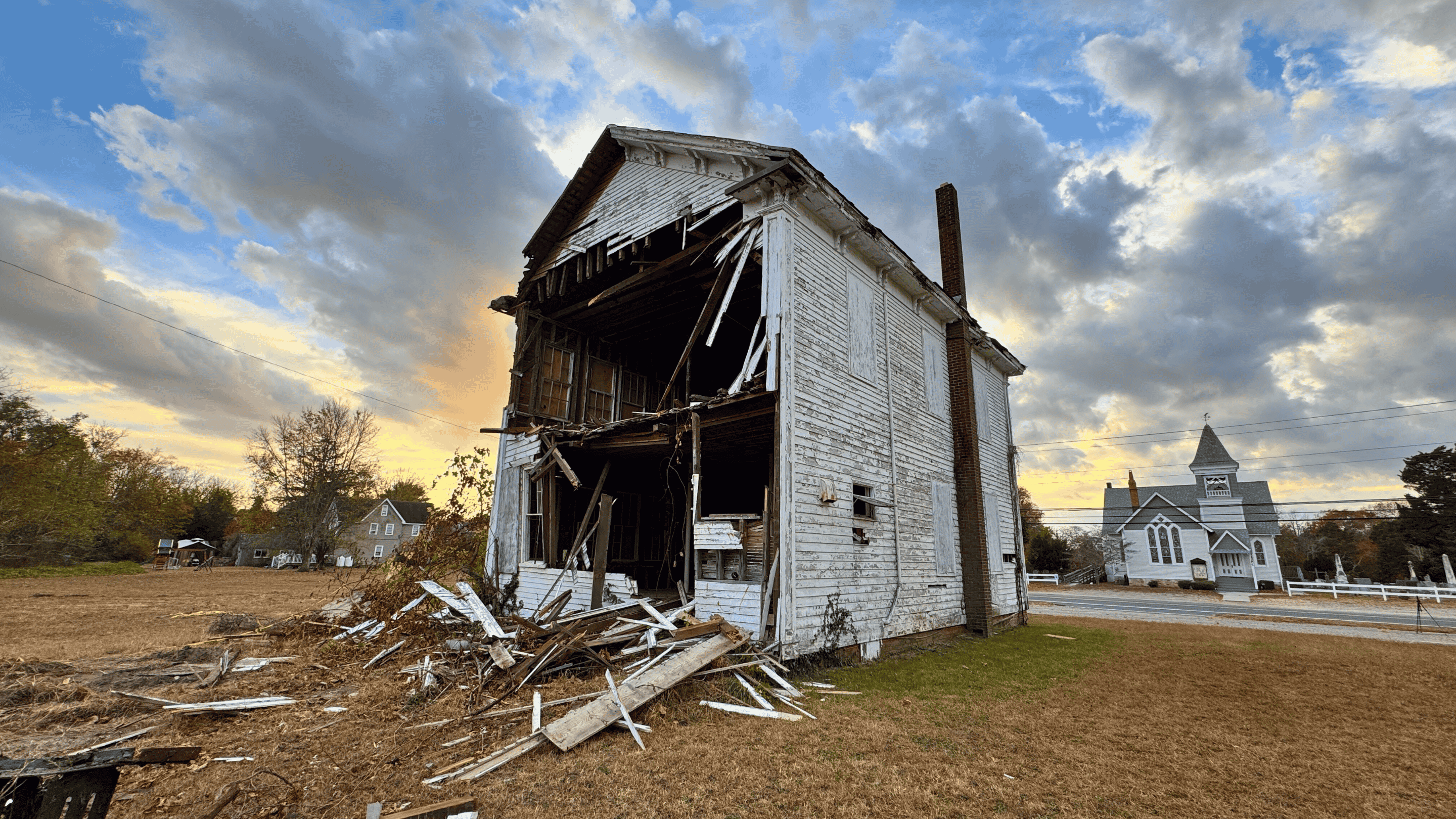 The Historic Goshen School Building is Coming Down