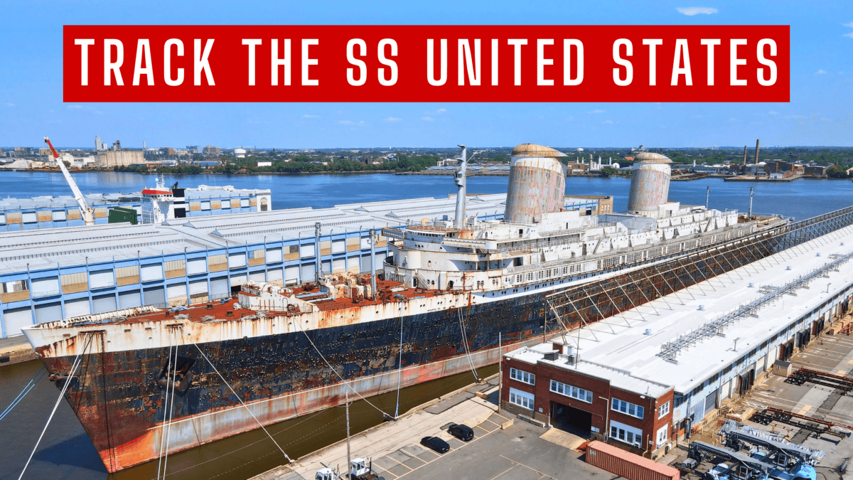 Track the SS United States on Her Historic Journey - Wildwood Video Archive