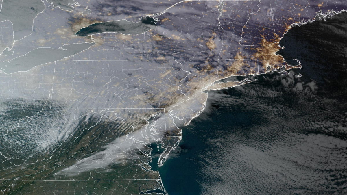 Winter Storm Set to Blanket South Jersey with Snow - Wildwood Video Archive