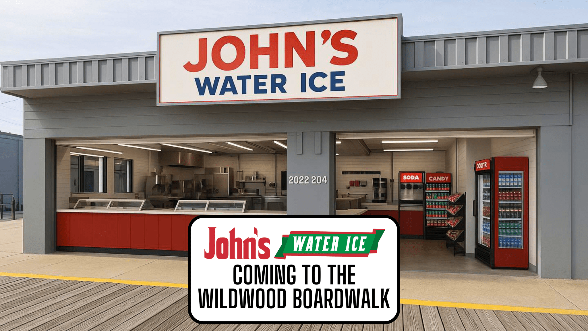 John's Water Ice is Coming to the Wildwood Boardwalk Wildwood