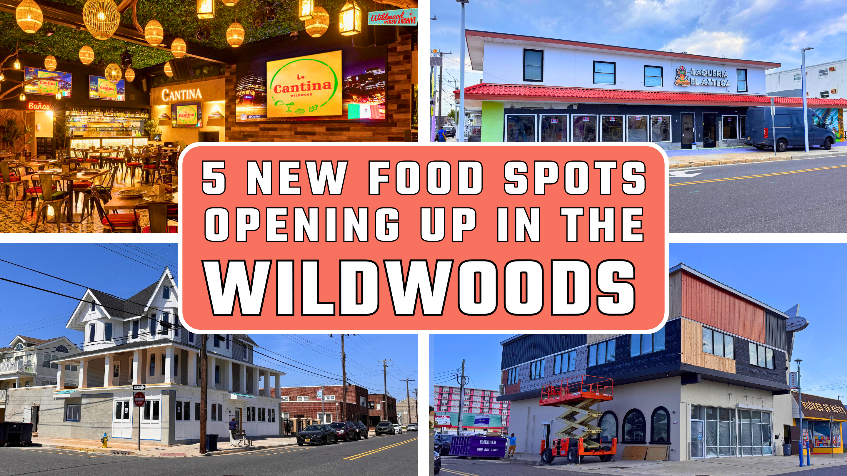 5 New Food Spots Opening up in the Wildwoods
