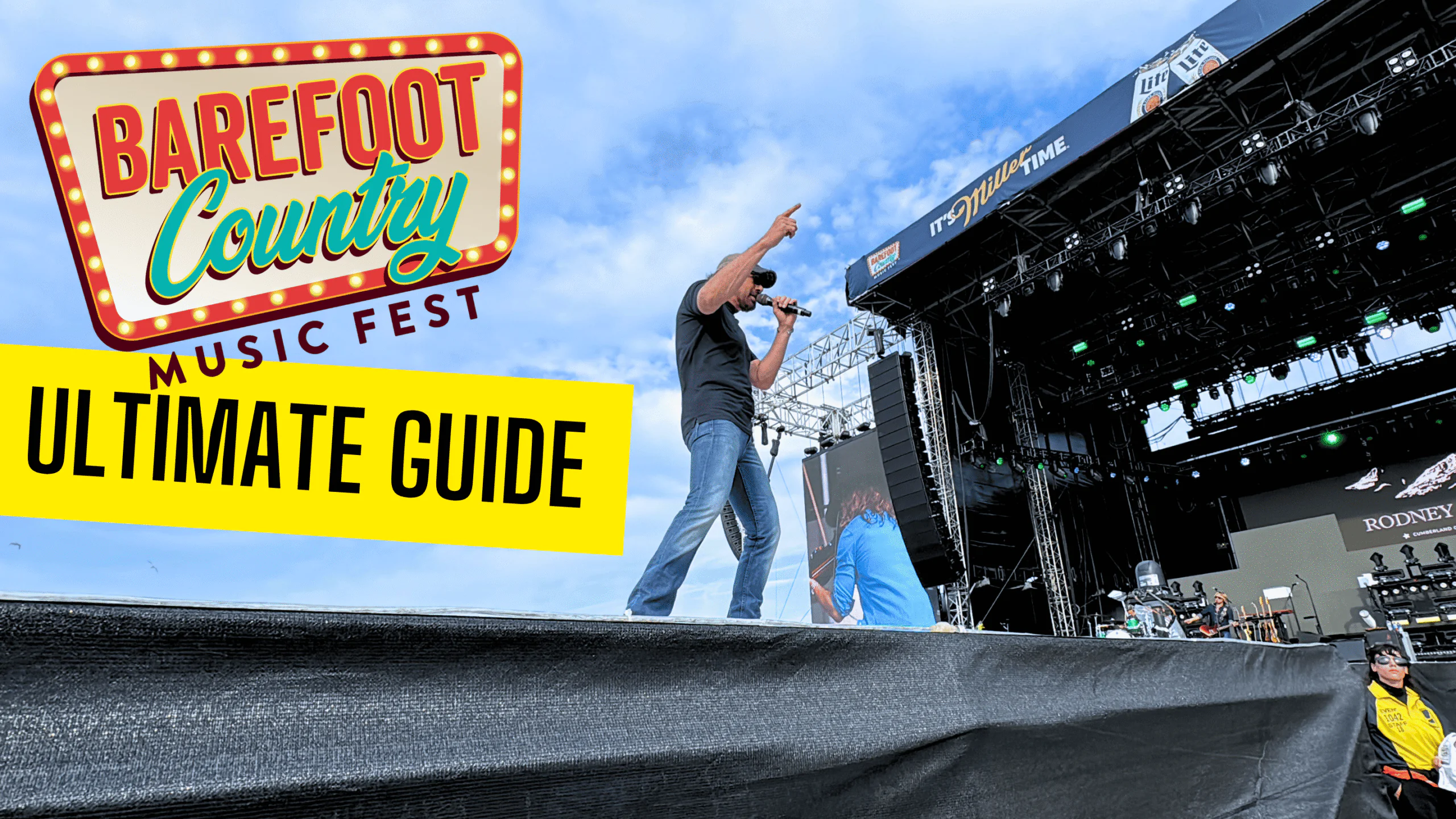Everything you need to know - Barefoot Country Music Festival 2025
