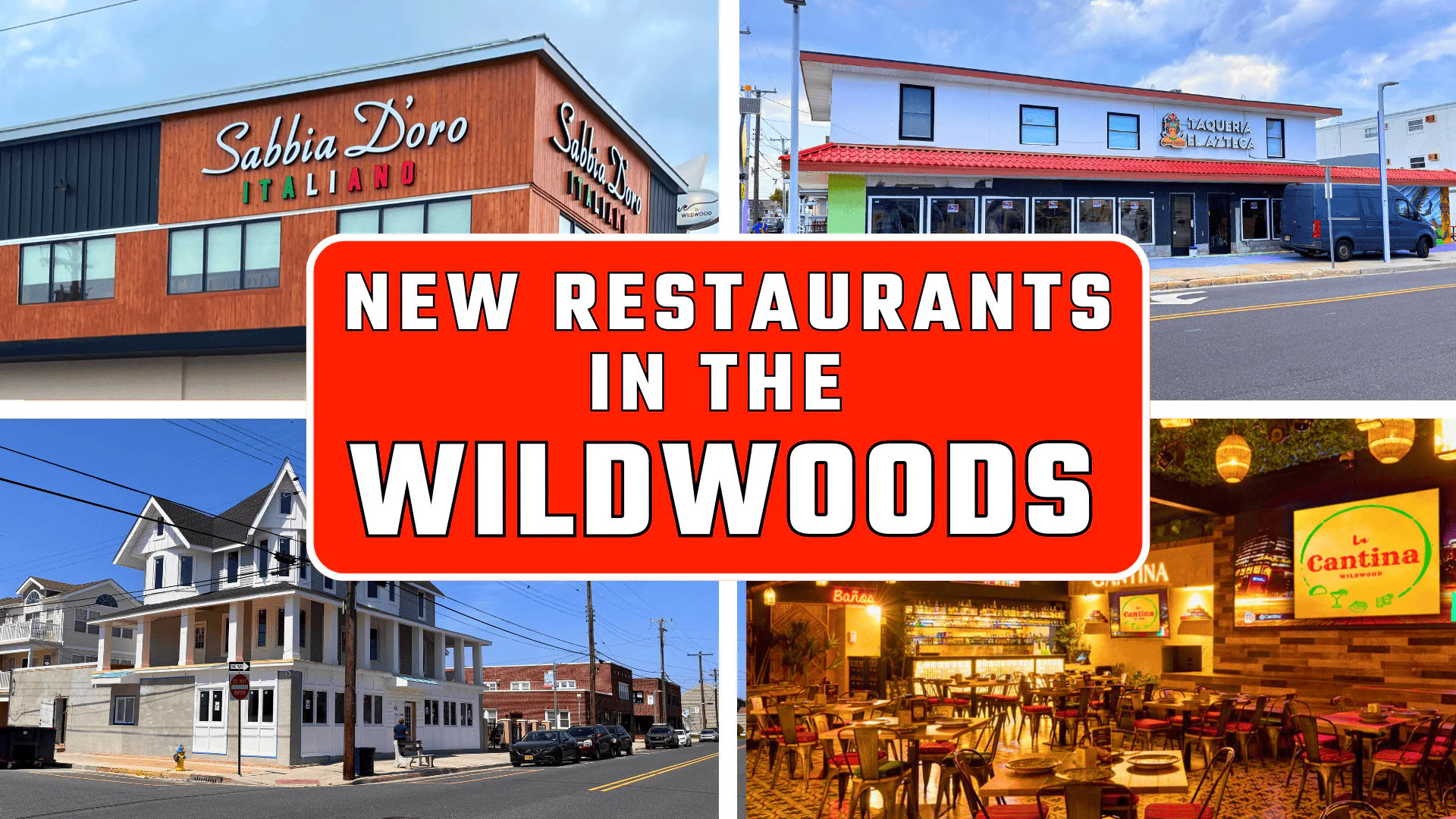 New Restaurants in The Wildwoods for the 2025 Season