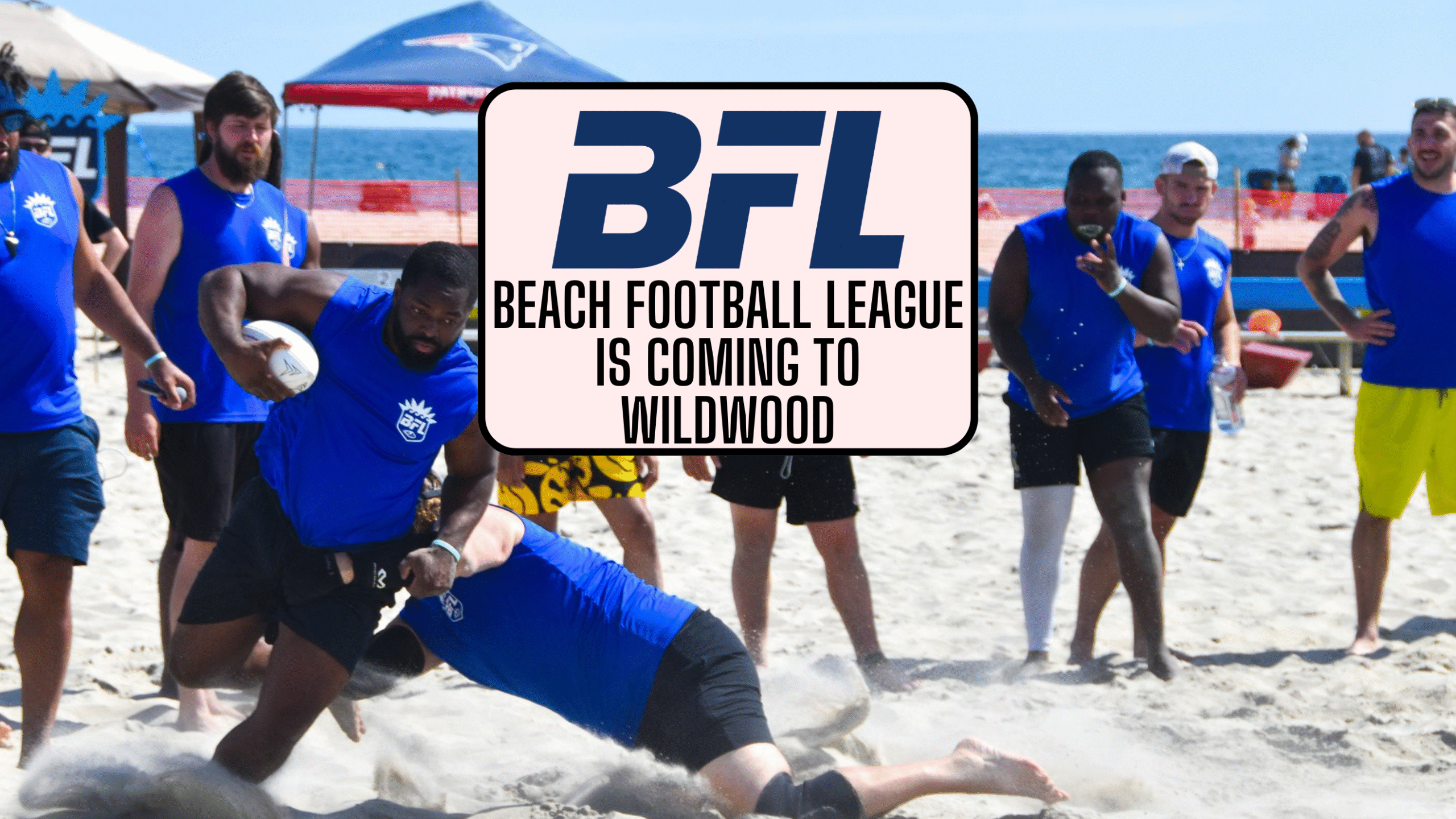 The Beach Football League Is Coming to Wildwood