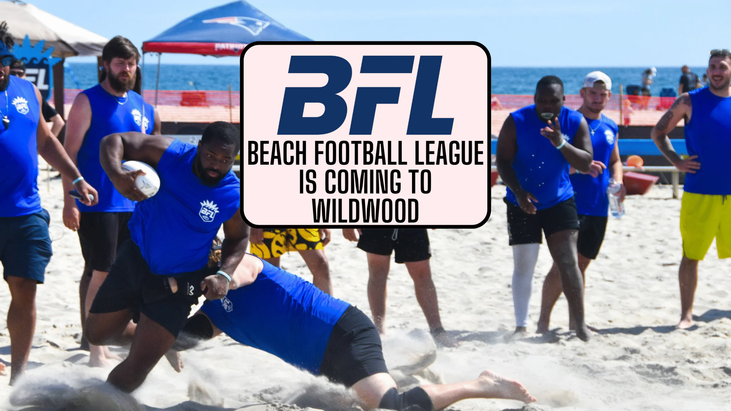 The Beach Football League Is Coming to Wildwood