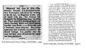 A newspaper clipping discussing the importance of honor and integrity.