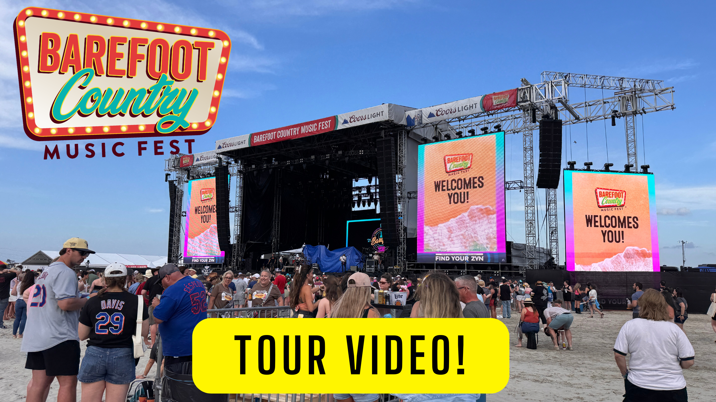 Barefoot Country Music Fest 2025 Kicked Off with a Bang… Literally