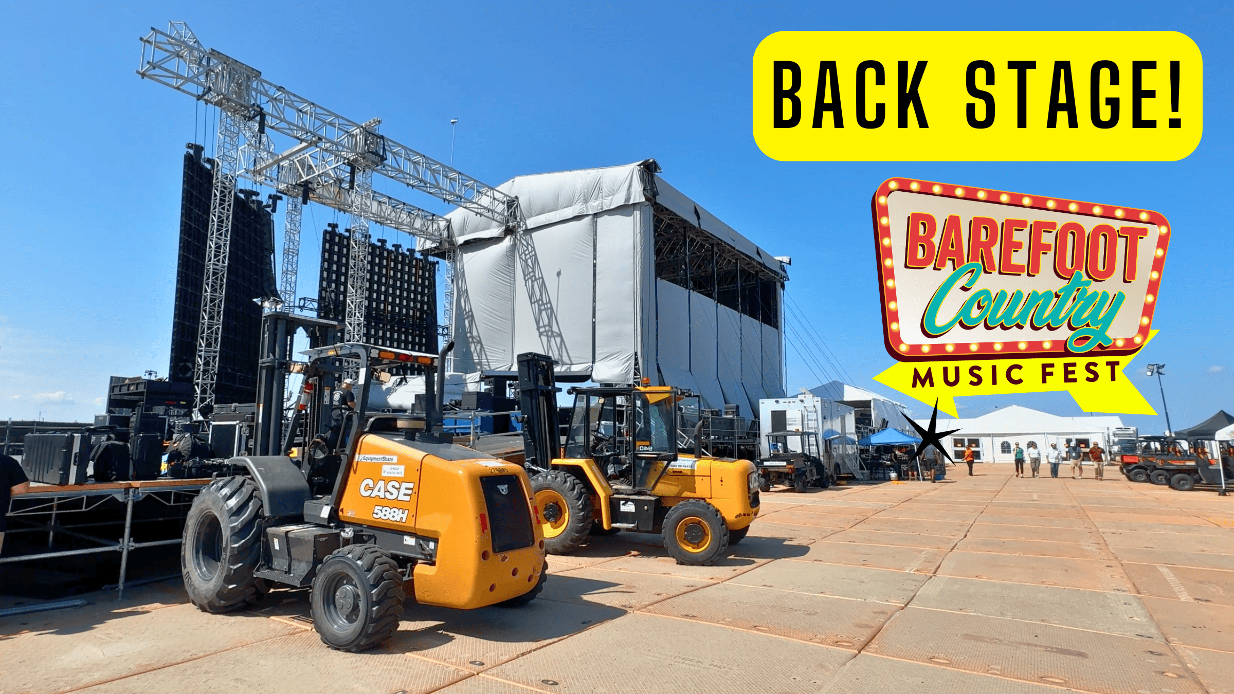Behind the Scenes at Barefoot Country Music Fest 2025 – Exclusive Access!