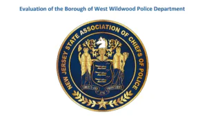 Seal of the New Jersey State Association of Chiefs of Police.