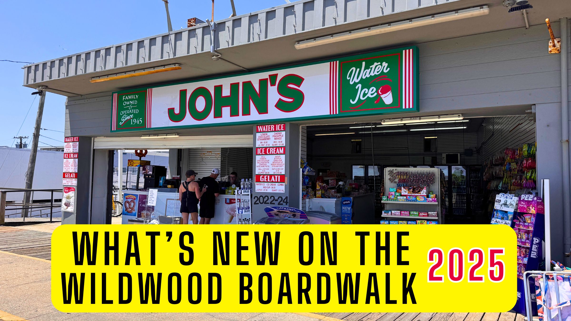 New on the Wildwood Boardwalk 2025