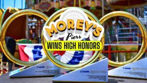 Morey’s Piers Shines Bright with Three Prestigious Brass Ring Awards