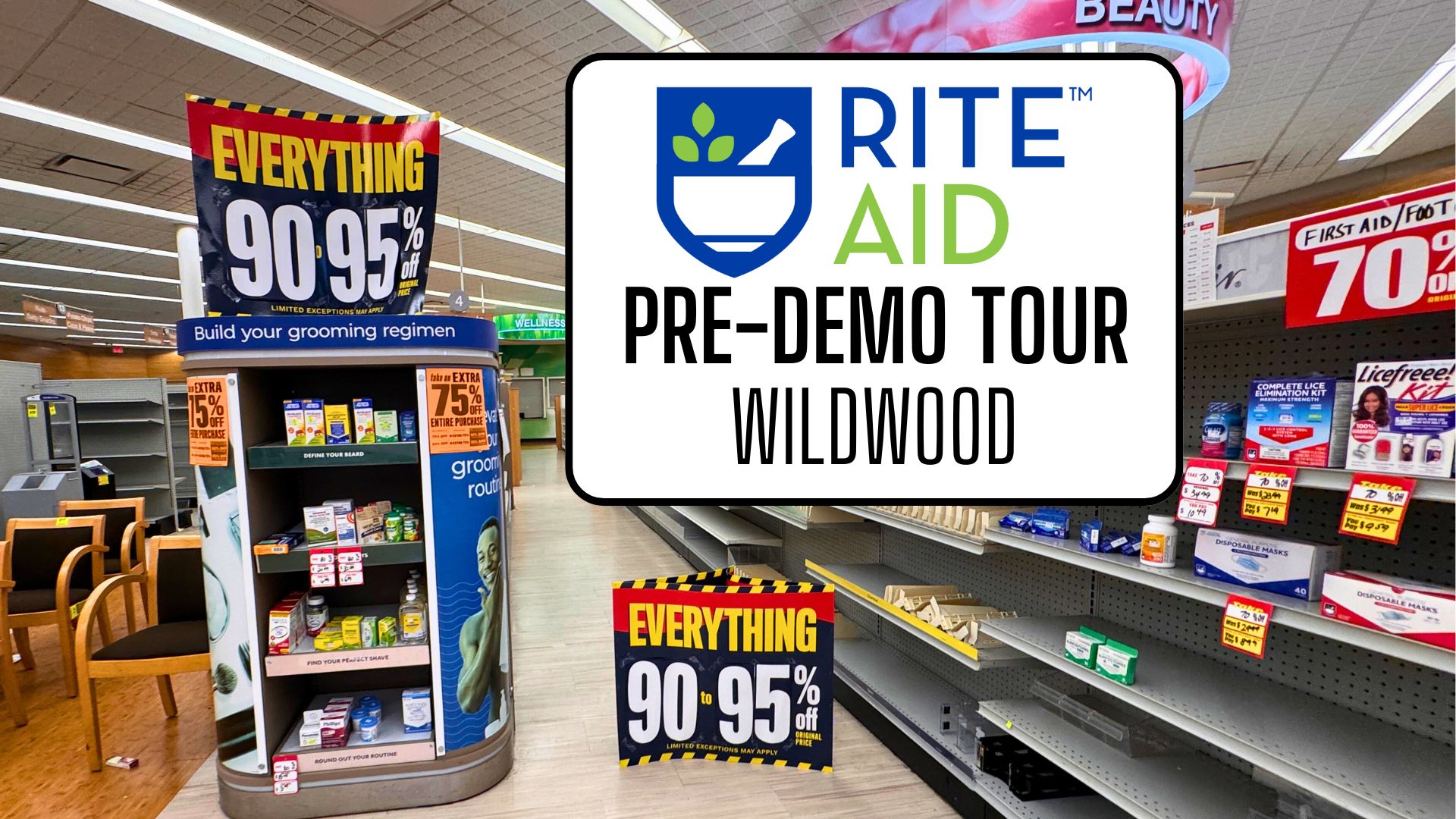 Wildwood Rite Aid Closing—Wawa to Build Retro Gas Station - Final Tour
