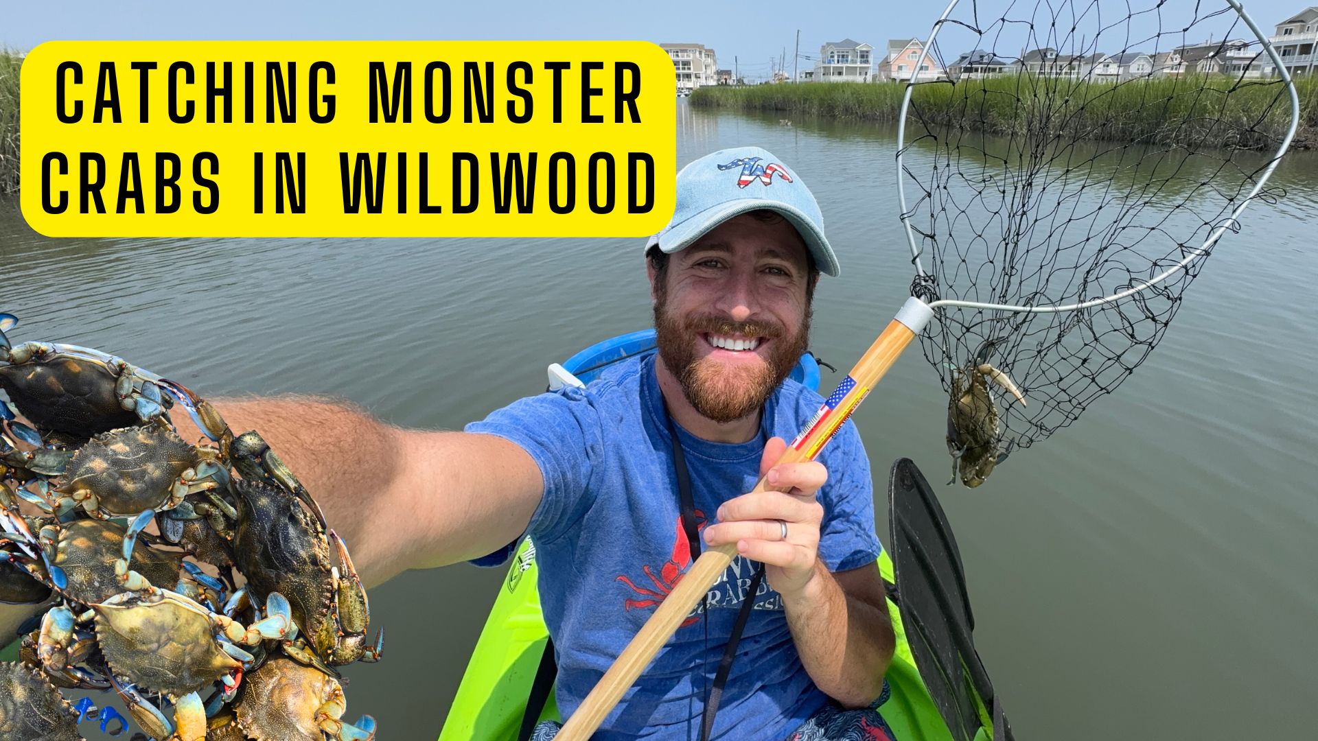 Kayak Crabbing in the Wildwoods