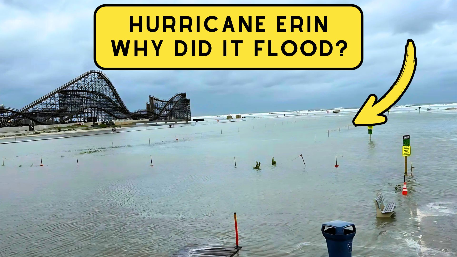 Why Hurricane Erin Flooded the Jersey Shore Without Ever Coming Ashore