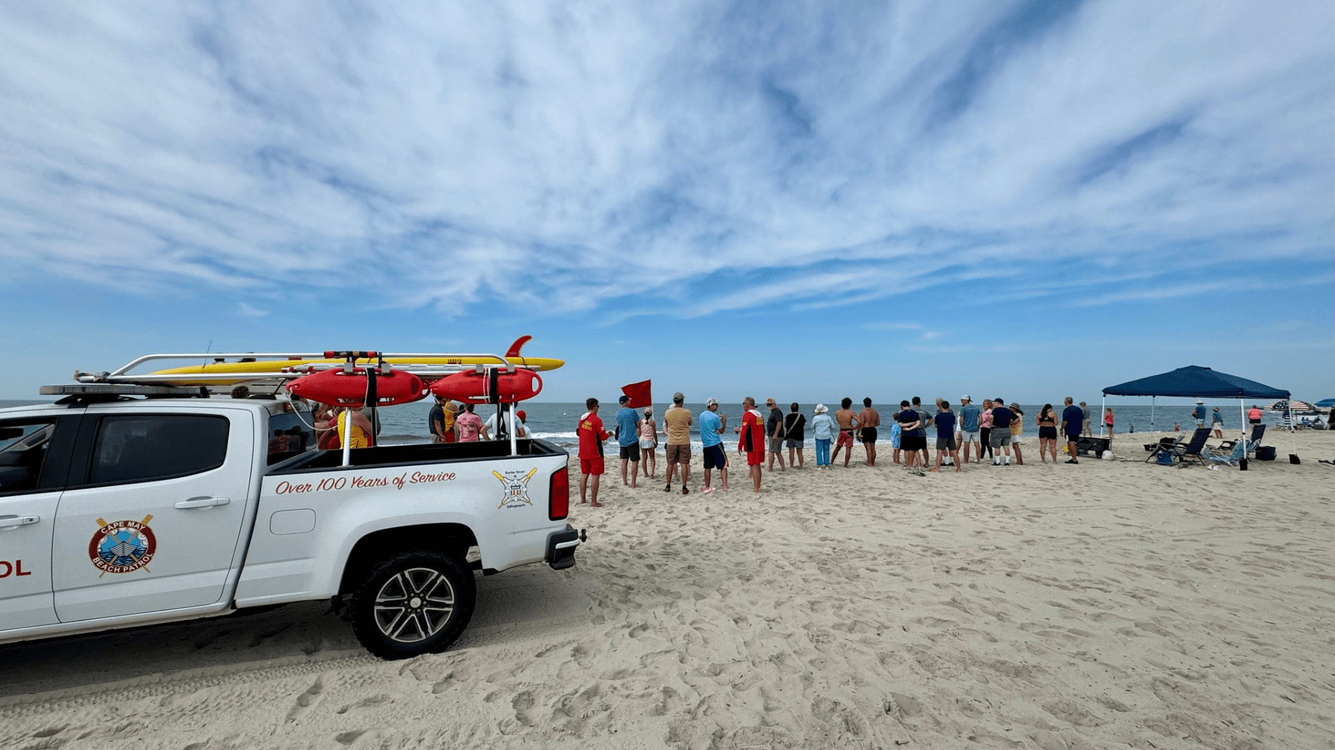 Search Underway for Missing Swimmer in Cape May as Beaches Shut Down
